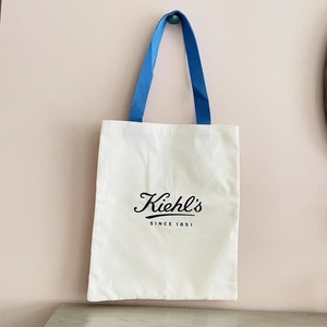 kiehes/科颜氏限量帆布彩绘化妆包 印花收纳包 单肩包包 整理包
