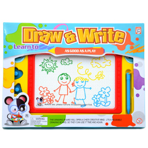 儿童画画板幼儿家用磁性涂鸦画写板手写板大号可擦磁力彩色写字板