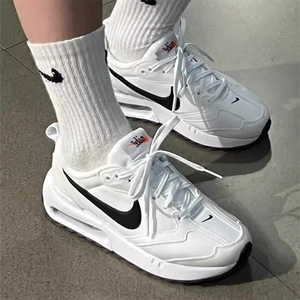 Nike/耐克Air Max Dawn男女鞋白黑气垫缓震休闲跑步鞋DH5131-101