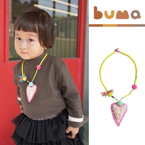 buma原创设计-爱心精灵 女宝礼物 小众可爱串珠子手工项链