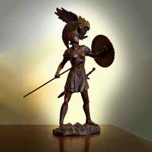 Goddess Athena Statue Sculpture Resin Greek Art Statues