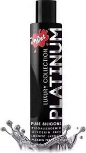 美国代购Wet Platinum Lube - Premium Silicone Based Personal