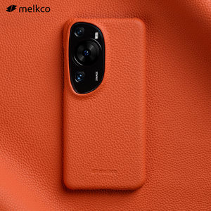 Melkco适用于华为P60Art手机壳huaweiP60Pro真皮保护套p60简约高级感半包防滑壳60art牛皮男女商务手机保护套