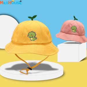 幼儿园儿童帽纯棉渔夫帽印字定制帽子防晒太阳帽小学生小黄帽订做