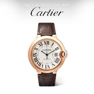 Cartier/卡地亚蓝气球男女同款玫瑰金腕表WGBB0009