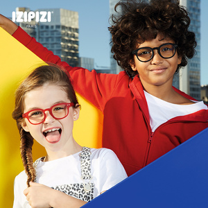 法国IZIPIZI/彩框镜儿童大童学生网课防蓝光镜电脑护目眼镜防辐射