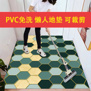 免洗PVC地毯地垫入户客厅进门垫门口鞋柜过道门厅玄关脚垫可裁剪