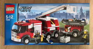 【Alice】乐高LEGO 7239 Fire Truck 城市系列消防云梯车顺丰包邮