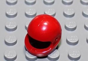【Alice】LEGO 乐高配件 2446 深红色人仔配件安全帽 头盔 全新