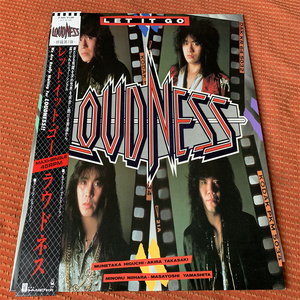 硬核重金属 Loudness(高崎晃&熥口宗孝) - Let It Go 黑胶唱片LP