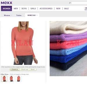 特价精品 官网同步 欧洲大牌MEXX一字领修身全棉针织衫 有大码5