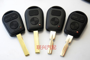 老款宝马740 E38 E39汽车遥控器钥匙外壳BMW七系直板锁匙壳替换壳