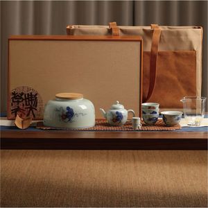 茶叶包装高档送礼一斤装格物致知茶具组红茶绿茶白茶通用包装礼盒