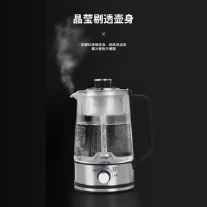 煮茶器家用煮黑茶壶专用多功能电水壶全自动养生蒸汽喷淋式泡茶炉