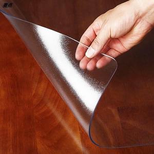 桌子上铺的胶垫子饭桌茶几桌布台布软皮垫塑料隔热桌面透明保护膜