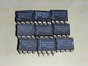 正品 放大器NE5532N  拆机 飞利浦老年份双运放 运放之皇 芯片