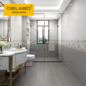 德莱堡 仿布纹厨房卫生间瓷砖300x600墙砖浴室厕所防滑耐磨地板砖
