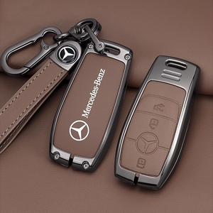 专用于奔驰迈巴赫S级S450 S480 GLS480 真皮汽车钥匙包保护套壳