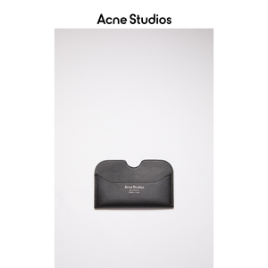Acne Studios男女同款 方形便携多卡位牛皮卡包零钱包证件包