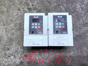 原装松下VF0变频器 BFV00042GK 0.4KW 220V 拆机小功率400W调速器