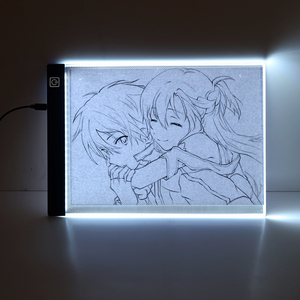 a3a4a5拷贝台LED灯临摹台画画拷贝板专业级动漫透光板练字发光板