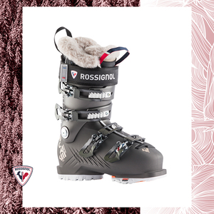 ROSSIGNOL金鸡雪鞋道内双板滑雪鞋女PURE HEAT保暖舒适双板鞋