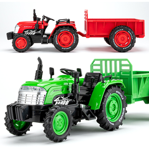 拖拉机儿童玩具合金小汽车仿真手扶农用运输斗车模型儿童玩具车岁