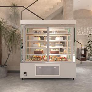立式蛋糕柜风冷藏展示柜水果保鲜柜前开门冰柜商用西点饮料甜品柜