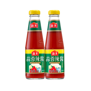 海天蒜蓉辣酱260g小瓶装家用东北韩式烧烤专用辣椒酱火锅蘸料调料