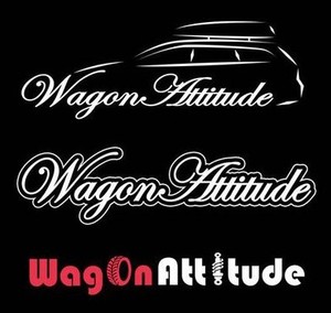 瓦罐态度车贴Wagon Attitude原版iwagon爱生活马旅桑旅旅行车HF