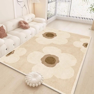 地毯客厅2024新款家用沙发茶几地垫全铺免洗可擦房间卧室床边垫子