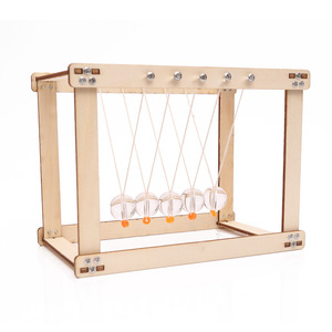通用技术高中作品牛顿摆diy手工科技小制作材料物理科学实验教具