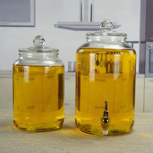 油罐 厨房 家用油瓶大容量玻璃油壶食用油桶大号装油瓶花生储油罐