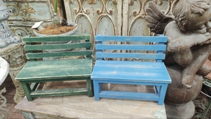 木质小凳子椅子 迷你板凳 装饰摆件花园杂货花园拍摄道具室内杂货