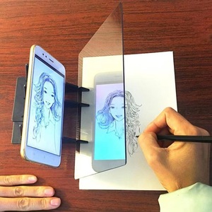 画画神器光学临摹绘画板手机平板通用投影描图素描稿工具动漫支架