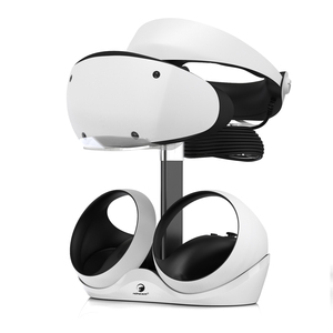 HONCAM正品PS5VR2眼镜收纳充电底座PSVR头盔/耳机收纳支架LED炫彩灯光氛围灯
