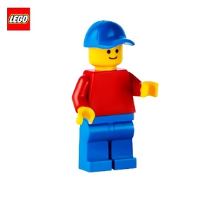LEGO乐高 创意百变系列 人仔 40649  经典小人仔pln196 红衣蓝帽