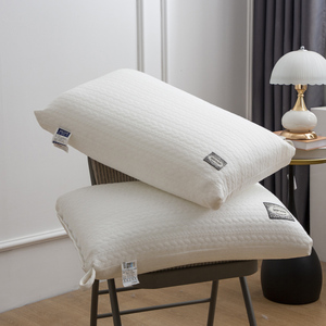 高枕硬枕头不塌陷不变形家用枕芯一对单双人针织棉枕护颈椎助睡眠