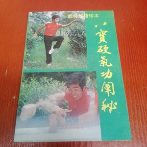 原版旧书：八宝硬气功阐秘，广西民族出版社