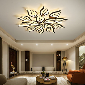 客厅吸顶灯创意个性花瓣卧室房间灯北欧现代简约时尚艺术大厅灯具