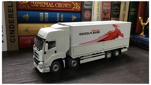 1:32五十铃巨咖翼展车模型giga模型ISUZU庆铃货车厢式卡车模型