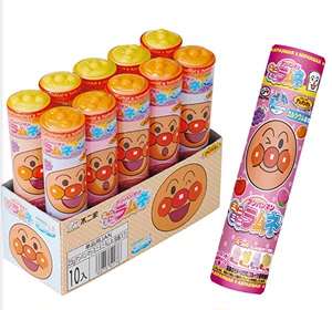 日本不二家面包超人水果味护齿糖果防蛀牙钙片糖宝宝儿童零食1岁+