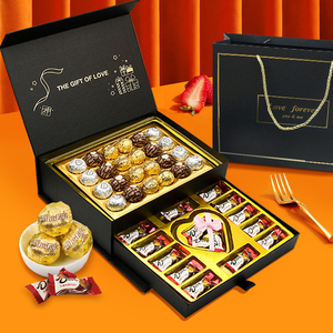德芙巧克力礼盒装送女朋友六一儿童节礼物老婆糖果零食生日情人节