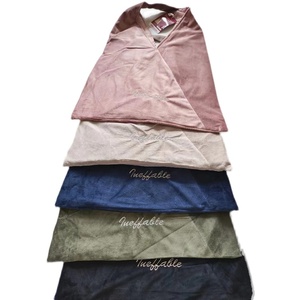 【日单】新款纯色丝绒大包折叠包纯色日系拼接休闲帆布包女包