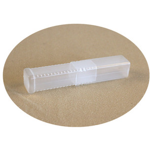 全新透明钻头盒丝锥包装塑料盒塑料筒子长方形伸缩塑料套管铣刀盒