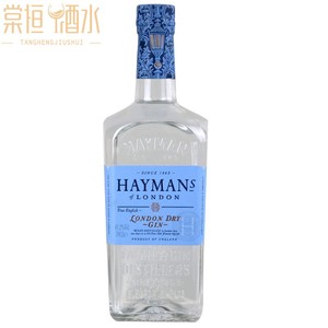 Haymans Gin英国海曼金酒 毡琴 杜松子调酒基酒 洋酒原装进口