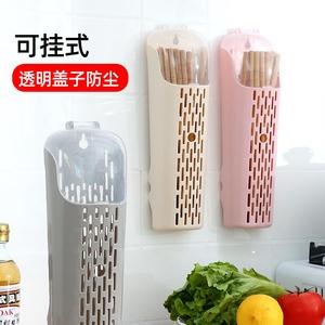 奶茶店不锈钢装放吸管筷子桶筒创意筷子笼商用收纳盒吧台沥水筷笼