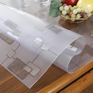 加厚防烫方桌槕子垫子桌面软玻璃透明桌布用的垫在餐桌上的铺胶垫