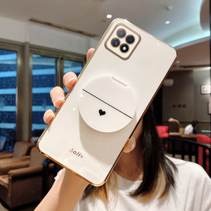 oppoa72手机壳新款补妆镜oppoa72硅胶软壳opopa防摔外壳保护套ooppa全包镜头a72女款5G网红潮牌ins风化妆镜子