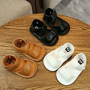 夏季0-1岁婴儿鞋3-6-9-12个月男女宝宝凉鞋软胶底防滑不掉学步鞋